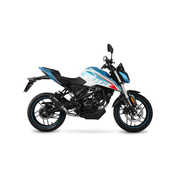 Scorpion Exhaust VOGE R125, EURO 5+, 2025-CURRENT, BLACK CERAMIC RED POWER FULL SYSTEM